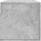 vidaXL - Wandkast - 100x36,5x35 - cm - bewerkt - hout - betongrijs