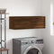 vidaXL - Wandkast - 100x36,5x35 - cm - bewerkt - hout - bruin - eikenkleur