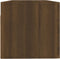 vidaXL - Wandkast - 100x36,5x35 - cm - bewerkt - hout - bruin - eikenkleur