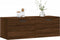 vidaXL - Wandkast - 100x36,5x35 - cm - bewerkt - hout - bruin - eikenkleur