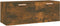 vidaXL - Wandkast - 100x36,5x35 - cm - bewerkt - hout - gerookt - eikenkleurig