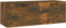 vidaXL - Wandkast - 100x36,5x35 - cm - bewerkt - hout - gerookt - eikenkleurig