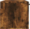 vidaXL - Wandkast - 100x36,5x35 - cm - bewerkt - hout - gerookt - eikenkleurig