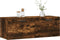 vidaXL - Wandkast - 100x36,5x35 - cm - bewerkt - hout - gerookt - eikenkleurig