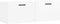 vidaXL - Wandkast - 100x36,5x35 - cm - bewerkt - hout - hoogglans - wit