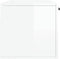 vidaXL - Wandkast - 100x36,5x35 - cm - bewerkt - hout - hoogglans - wit