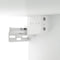 vidaXL - Wandkast - 100x36,5x35 - cm - bewerkt - hout - wit