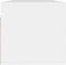 vidaXL - Wandkast - 100x36,5x35 - cm - bewerkt - hout - wit