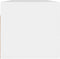 vidaXL - Wandkast - 100x36,5x35 - cm - bewerkt - hout - wit