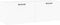 vidaXL - Wandkast - 100x36,5x35 - cm - bewerkt - hout - wit