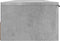 vidaXL - Wandkast - 102x30x20 - cm - bewerkt - hout - betongrijs