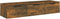 vidaXL - Wandkast - 102x30x20 - cm - bewerkt - hout - gerookt - eikenkleurig