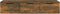 vidaXL - Wandkast - 102x30x20 - cm - bewerkt - hout - gerookt - eikenkleurig