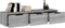 vidaXL - Wandkast - 102x30x20 - cm - bewerkt - hout - grijs - sonoma - eikenkleurig