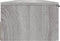 vidaXL - Wandkast - 102x30x20 - cm - bewerkt - hout - grijs - sonoma - eikenkleurig