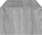 vidaXL - Wandkast - 102x30x20 - cm - bewerkt - hout - grijs - sonoma - eikenkleurig