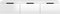 vidaXL - Wandkast - 102x30x20 - cm - bewerkt - hout - hoogglans - wit