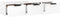 vidaXL - Wandkast - 102x30x20 - cm - bewerkt - hout - hoogglans - wit