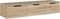 vidaXL - Wandkast - 102x30x20 - cm - bewerkt - hout - sonoma - eikenkleurig