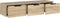 vidaXL - Wandkast - 102x30x20 - cm - bewerkt - hout - sonoma - eikenkleurig