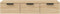 vidaXL - Wandkast - 102x30x20 - cm - bewerkt - hout - sonoma - eikenkleurig