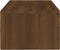 vidaXL - Wandkast - 102x30x20 - cm - bewerkt - hout - bruineikenkleurig