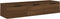 vidaXL - Wandkast - 102x30x20 - cm - bewerkt - hout - bruineikenkleurig
