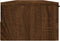 vidaXL - Wandkast - 102x30x20 - cm - bewerkt - hout - bruineikenkleurig