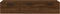 vidaXL - Wandkast - 102x30x20 - cm - bewerkt - hout - bruineikenkleurig