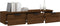 vidaXL - Wandkast - 102x30x20 - cm - bewerkt - hout - bruineikenkleurig