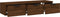 vidaXL - Wandkast - 102x30x20 - cm - bewerkt - hout - bruineikenkleurig