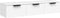 vidaXL - Wandkast - 102x30x20 - cm - bewerkt - hout - wit