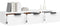 vidaXL - Wandkast - 102x30x20 - cm - bewerkt - hout - wit