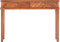 vidaXL - Wandkast - 110x40x76 - cm - massief - acaciahout