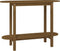 vidaXL - Wandkast - 110x40x80 - cm - massief - grenenhout - honingbruin
