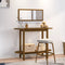 vidaXL - Wandkast - 110x40x80 - cm - massief - grenenhout - honingbruin