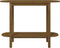 vidaXL - Wandkast - 110x40x80 - cm - massief - grenenhout - honingbruin
