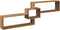 vidaXL - Wandkast - 158x18x53 - cm - bewerkt - hout - artinsanaal - eikenkleurig