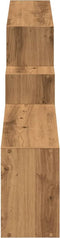 vidaXL - Wandkast - 158x18x53 - cm - bewerkt - hout - artinsanaal - eikenkleurig