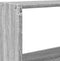 vidaXL - Wandkast - 158x18x53 - cm - bewerkt - hout - grijs - sonoma - eikenkleurig