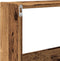 vidaXL - Wandkast - 158x18x53 - cm - bewerkt - hout - oud - houtkleurig