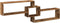 vidaXL - Wandkast - 158x18x53 - cm - bewerkt - hout - oud - houtkleurig