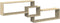 vidaXL - Wandkast - 158x18x53 - cm - bewerkt - hout - sonoma - eikenkleurig