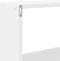 vidaXL - Wandkast - 158x18x53 - cm - bewerkt - hout - wit