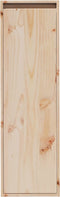 vidaXL - Wandkast - 30x30x100 - cm - massief - grenenhout