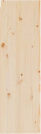 vidaXL - Wandkast - 30x30x100 - cm - massief - grenenhout