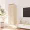 vidaXL - Wandkast - 30x30x100 - cm - massief - grenenhout