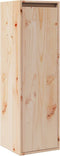 vidaXL - Wandkast - 30x30x100 - cm - massief - grenenhout