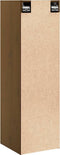 vidaXL - Wandkast - 30x30x100 - cm - massief - grenenhout - honingbruin