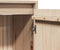 vidaXL - Wandkast - 30x30x100 - cm - massief - grenenhout